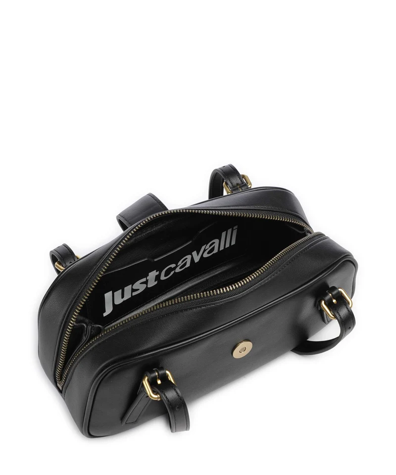 Just Cavalli Iconic Snakes Sac porté épaule black