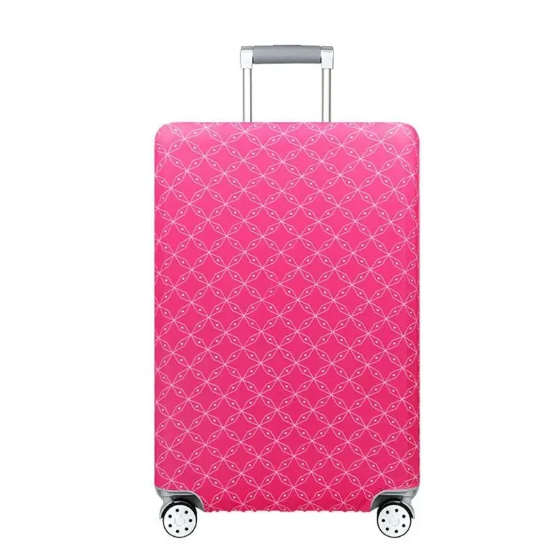 Housse de Valise Personnalisée | Motif Diamants Protecteur