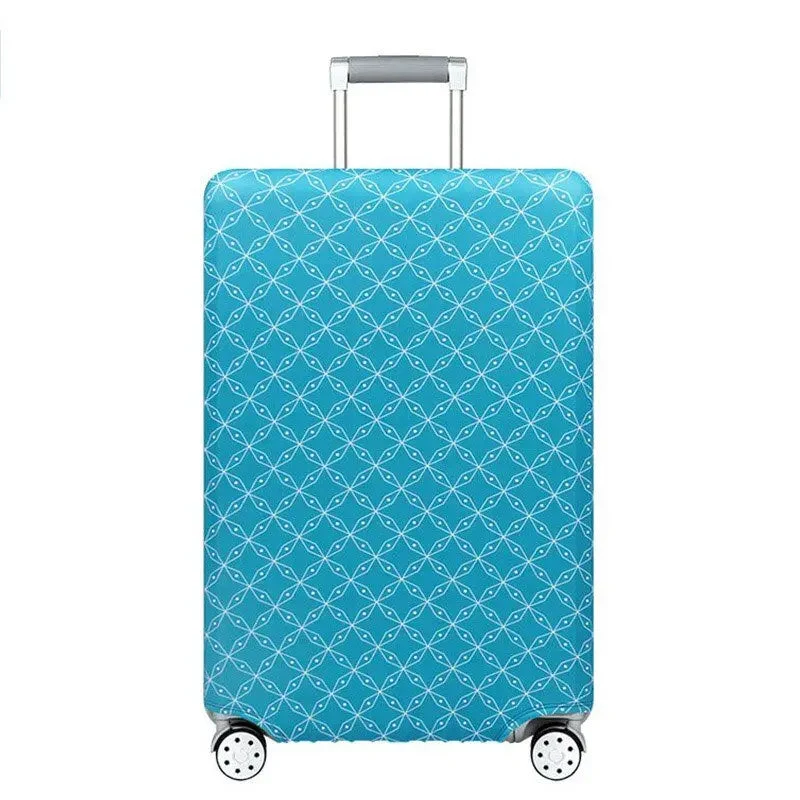 Housse de Valise Personnalisée | Motif Diamants Protecteur