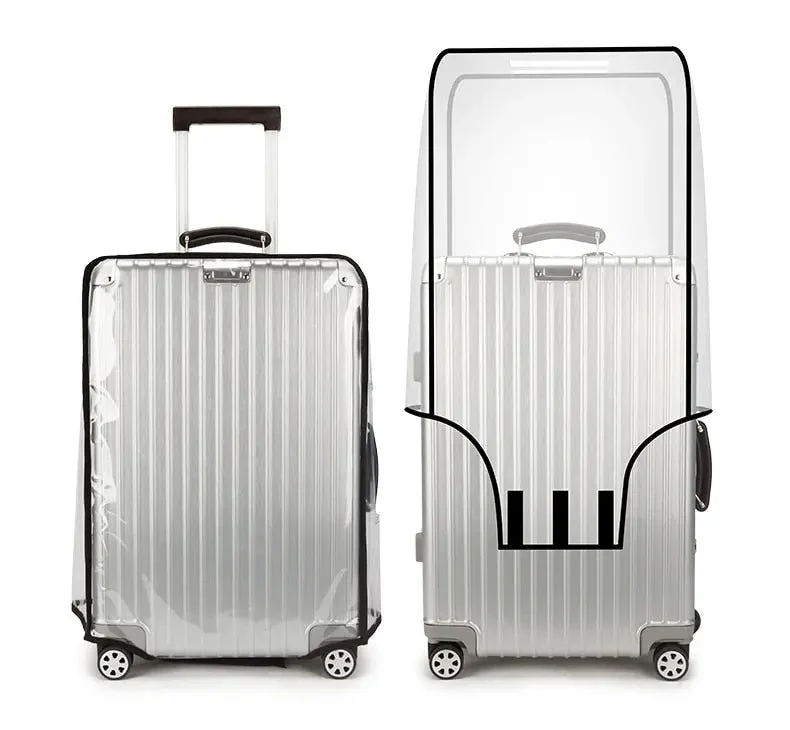 Housse de Valise Imperméable | Protection Transparente Anti-Rayures