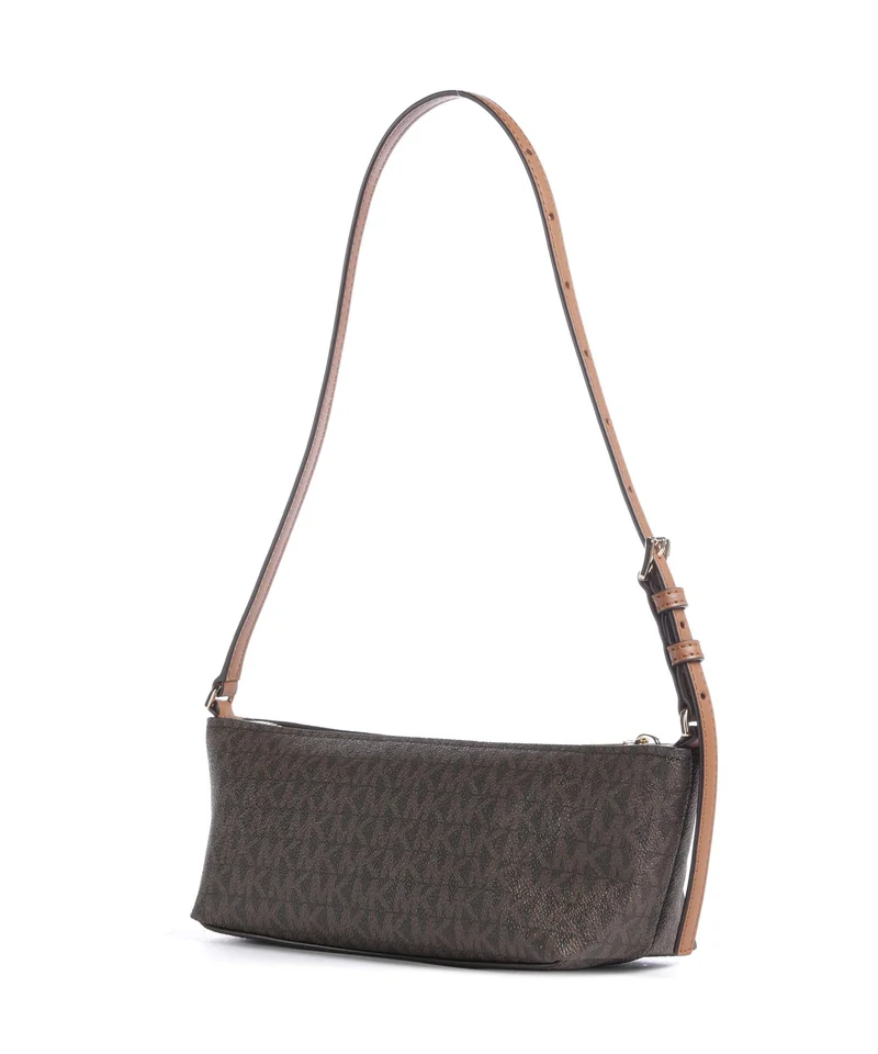 Michael Kors Laila Small Sac porté épaule brown/acorn