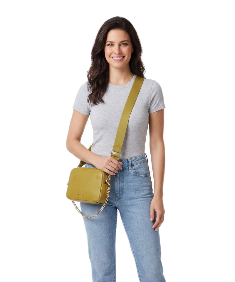Michael Kors Bryant Medium Sac bandoulière chartreuse