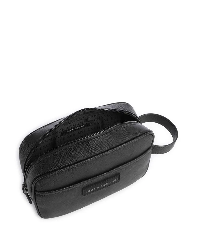 Armani Exchange Thiago Trousse de toilette black