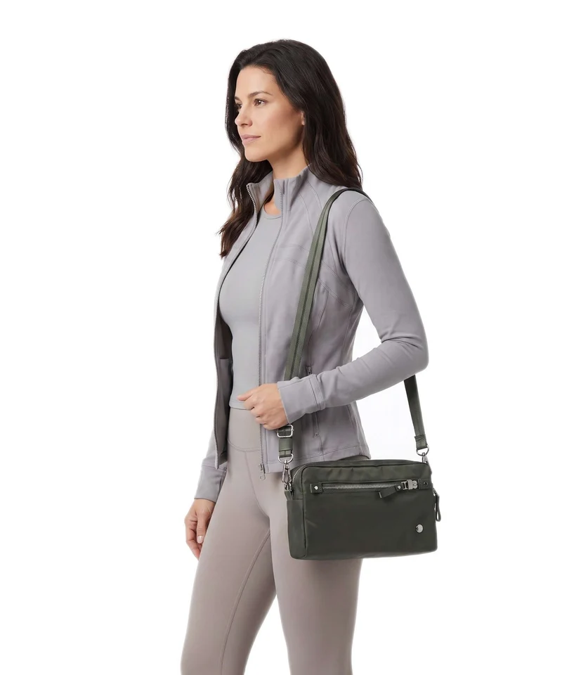 Pacsafe W 3in1 Sac bandoulière olive