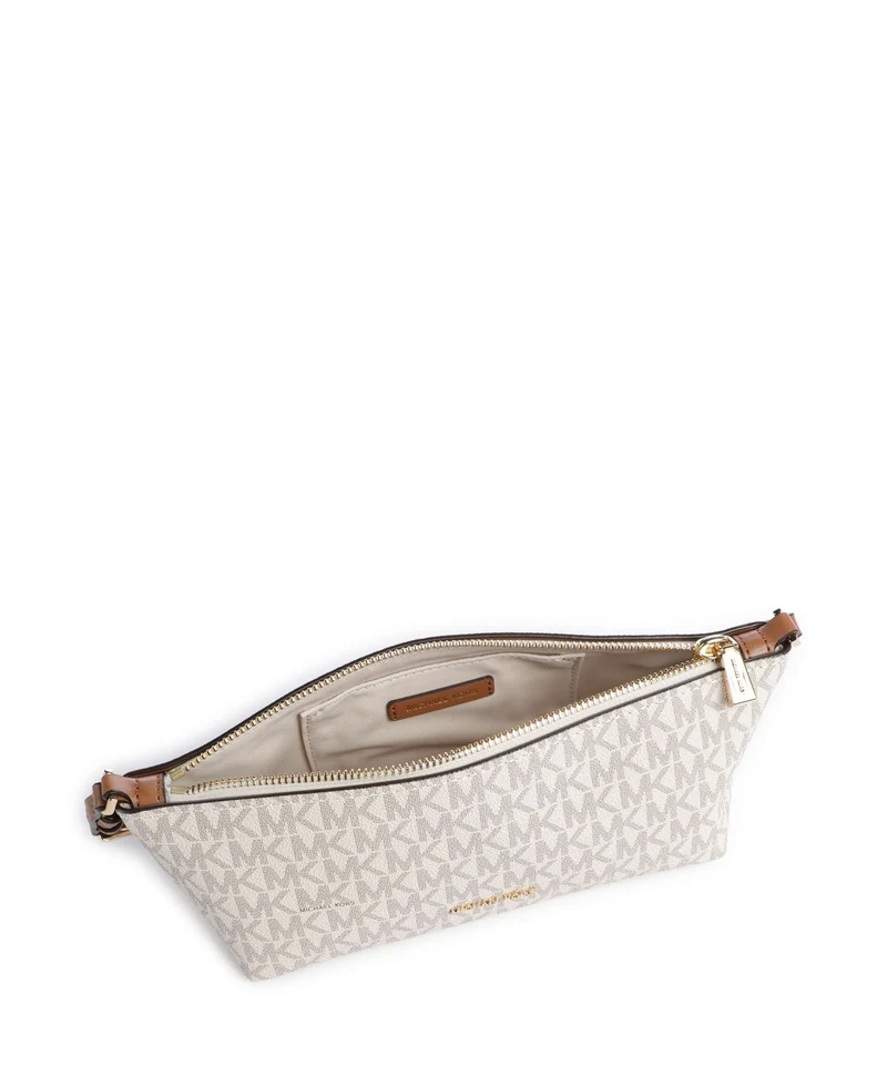 Michael Kors Laila Small Sac porté épaule vanilla/acorn