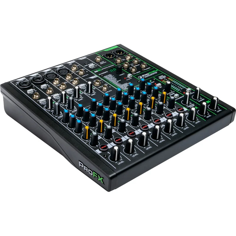 Mélangeur Professionnel de 10 Canaux avec USB - ProFX10v3