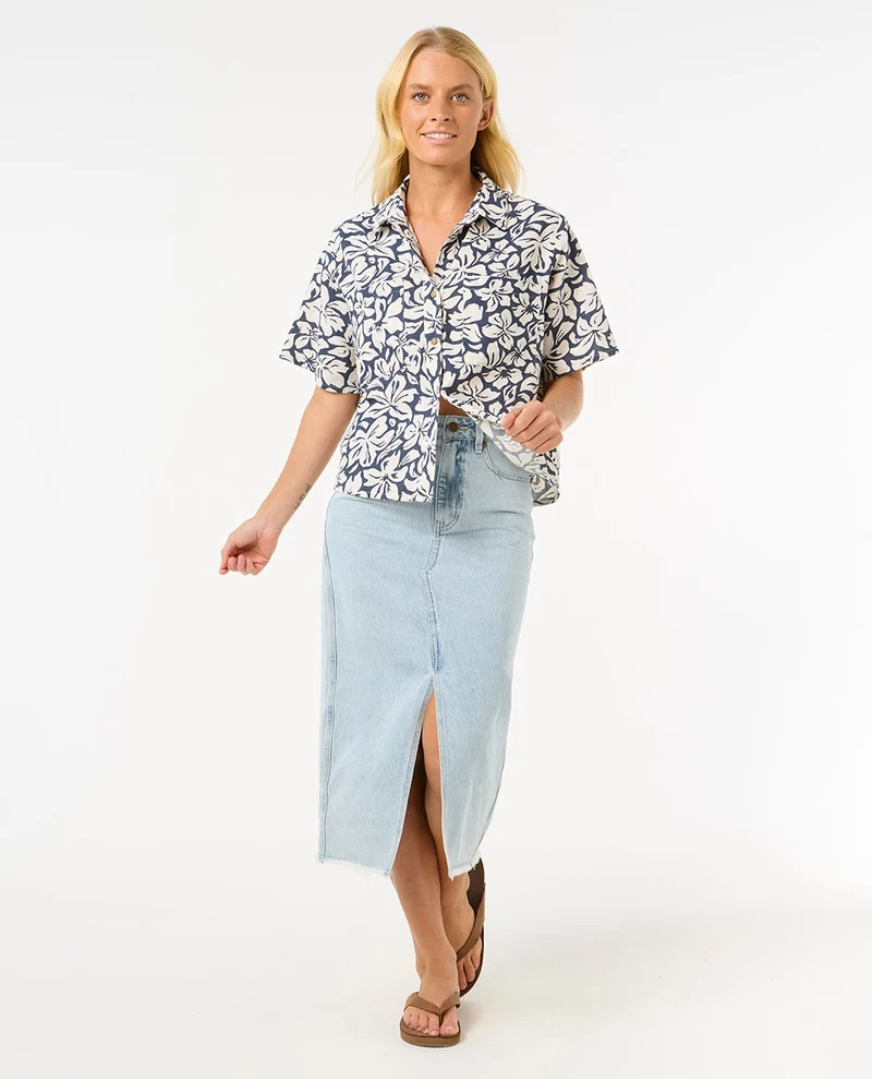Las Dalias Short Sleeve Shirt