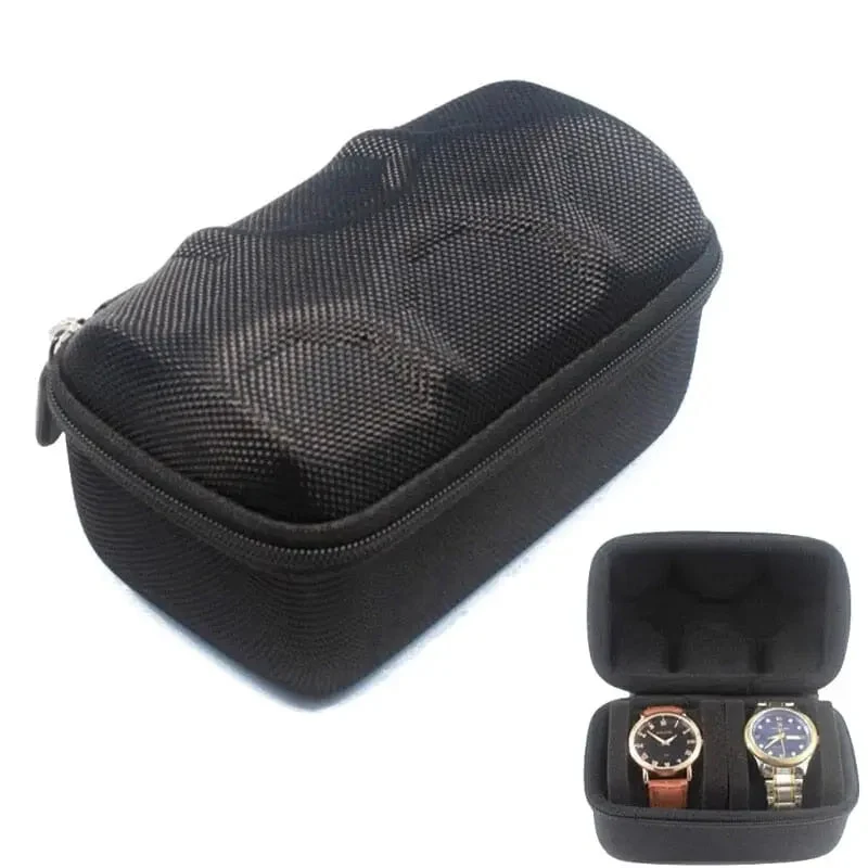 Étui à Montres de Voyage | Protection 2 Montres Eva
