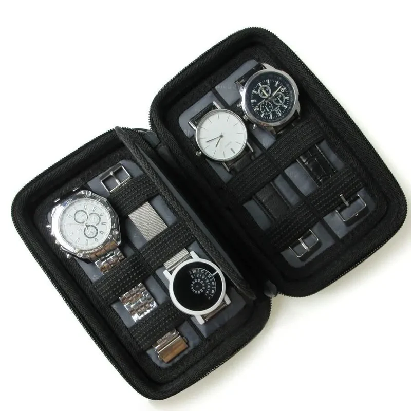 Étui à Montres de Voyage | Boîte Rigide Étanche