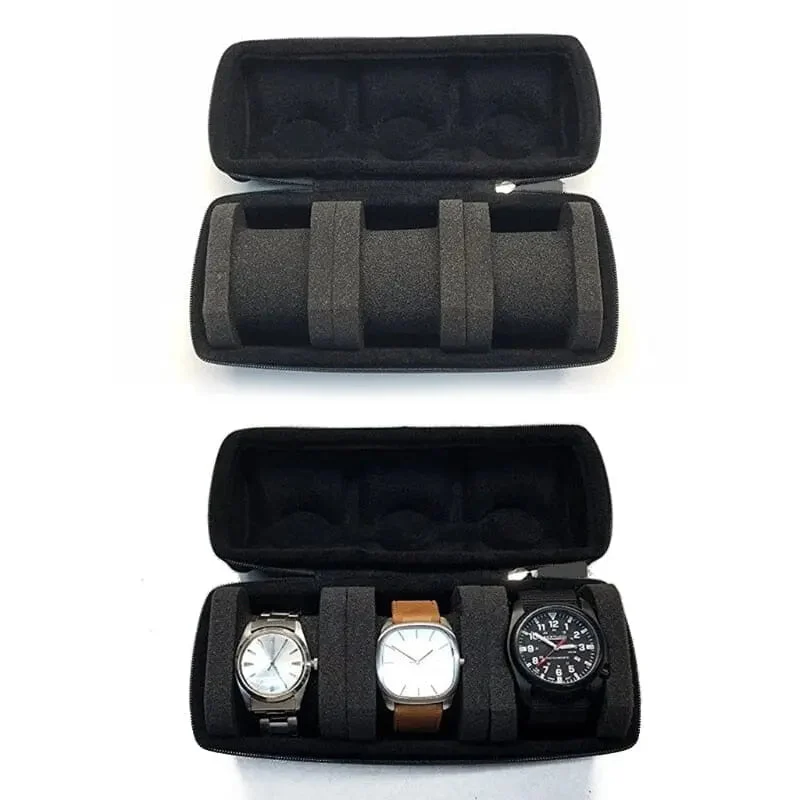 Étui à Montres 3 Places | Protection Choc Eva