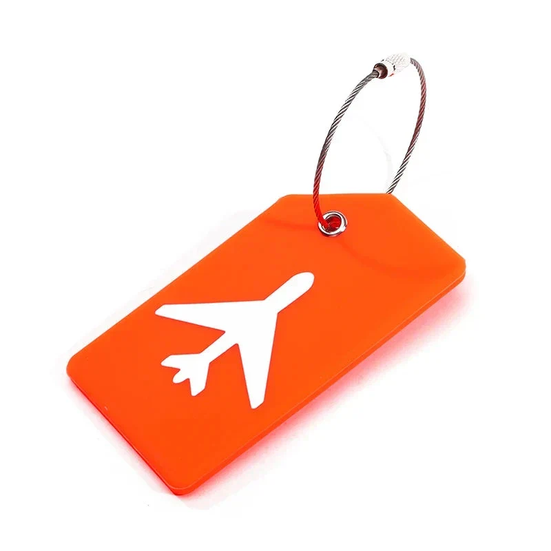 Étiquettes Bagages Silicone | Lot 6 Couleurs Vives