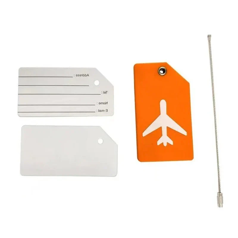 Étiquettes Bagages Silicone | Lot 6 Couleurs Vives