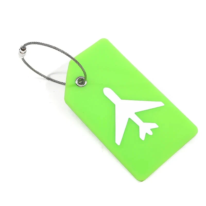 Étiquettes Bagages Silicone | Lot 6 Couleurs Vives