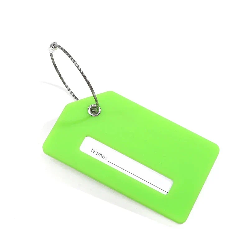 Étiquettes Bagages Silicone | Lot 6 Couleurs Vives