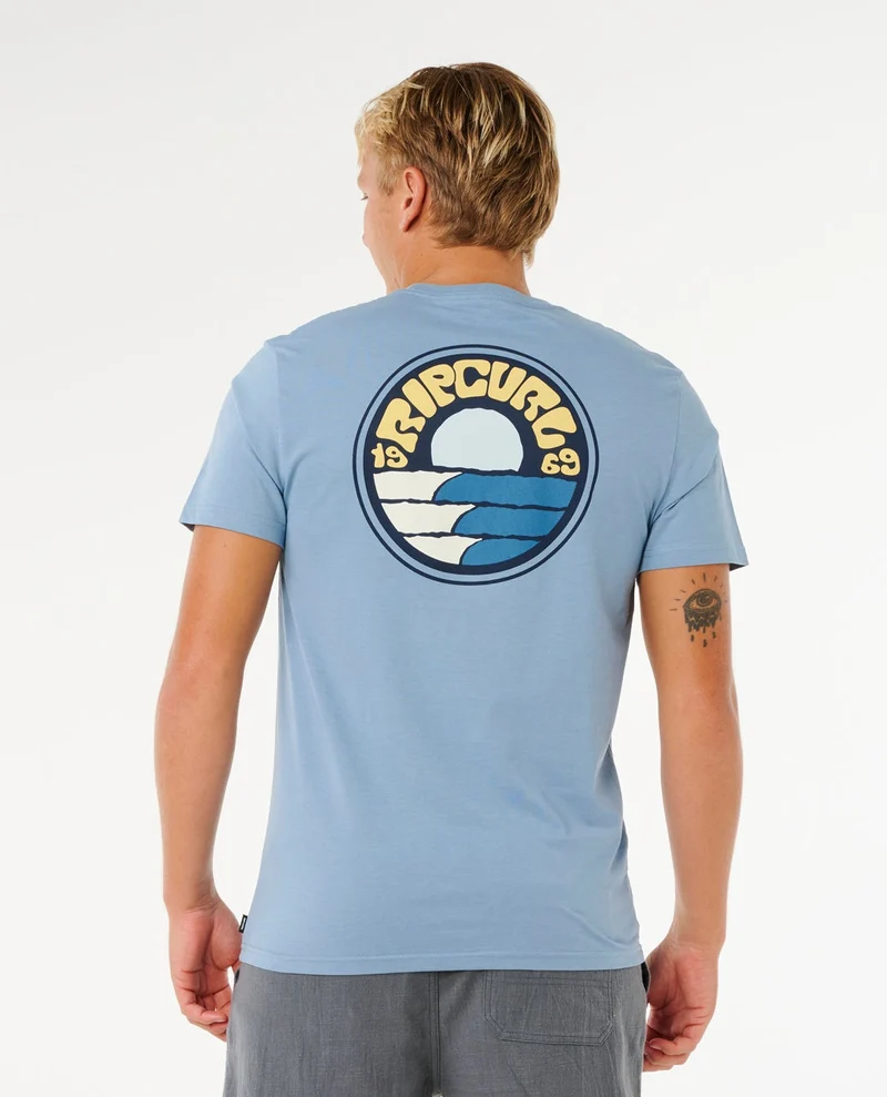 Pacific Rinse Stacked Tee