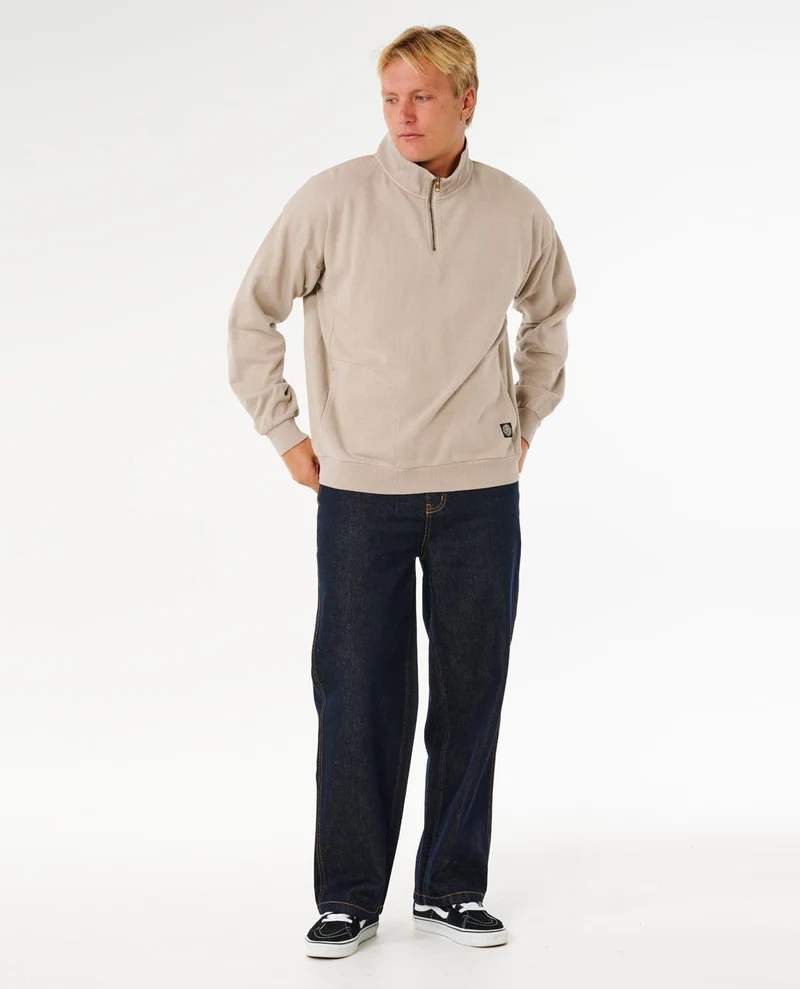 Premium Surf Qtr Zip Crew Fleece