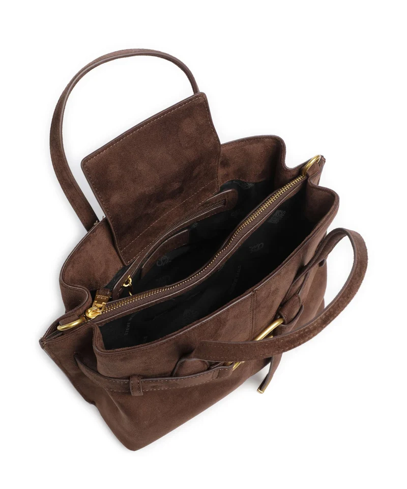Steve Madden BJOPLIN Sac à main chocolate/gold