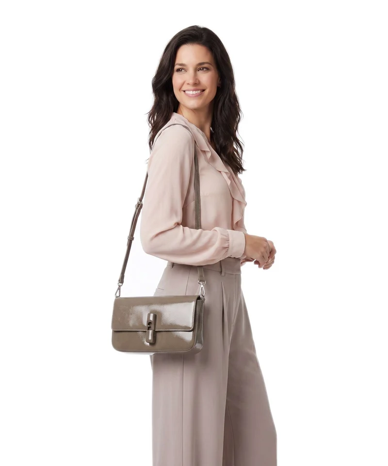 Furla Iride S Sac bandoulière muddy gray