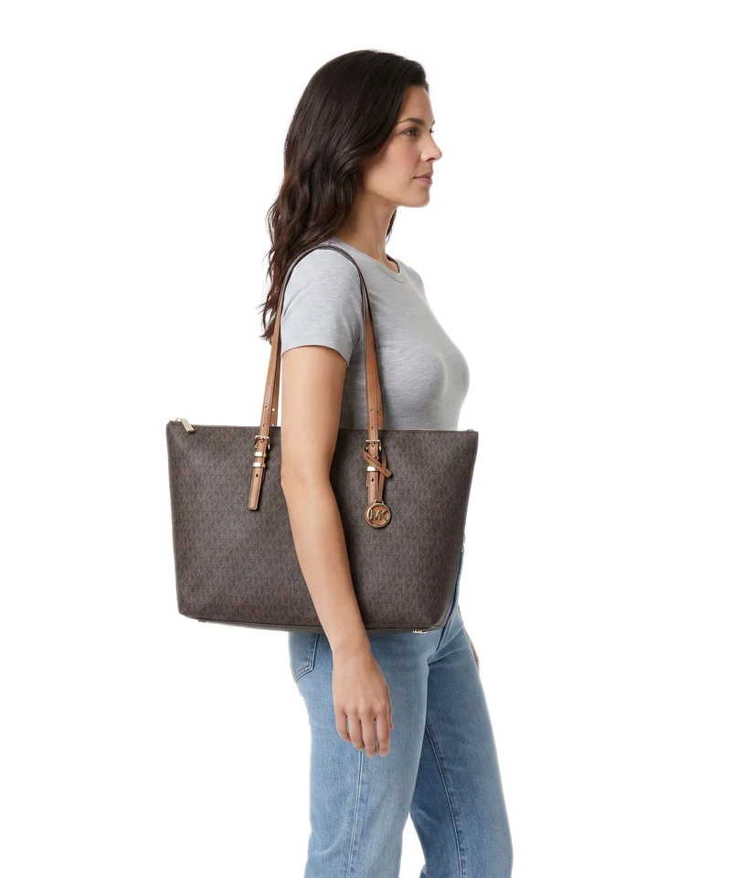 Michael Kors Quinn Large Cabas brown/acorn