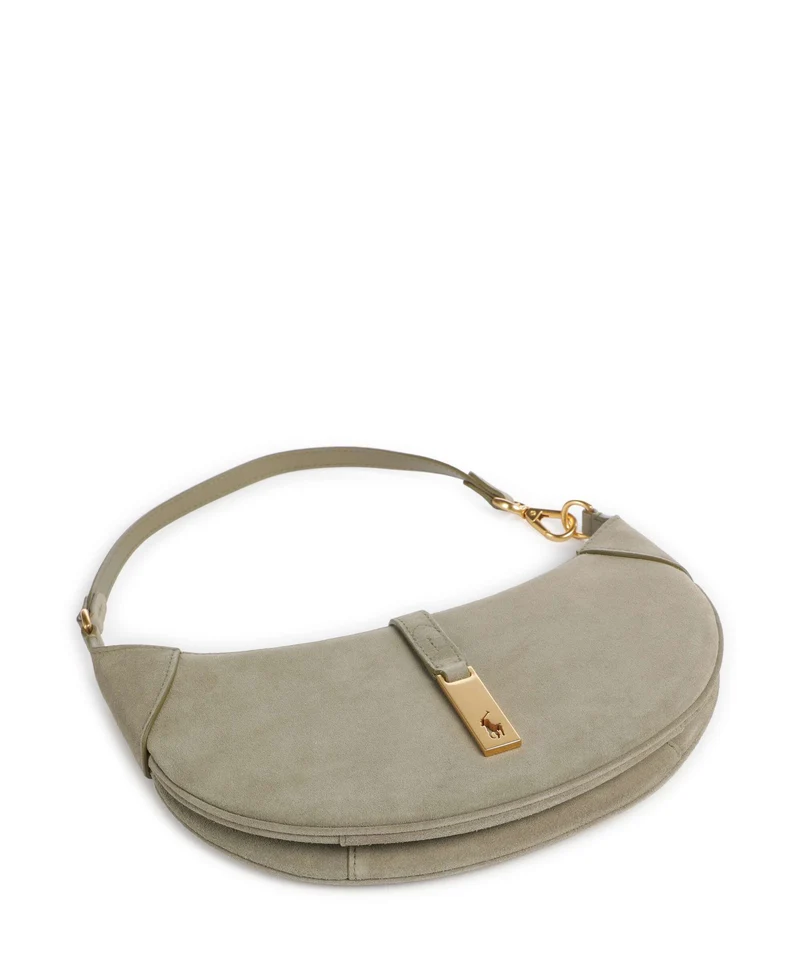 Polo Ralph Lauren ID Collection Small Sac porté épaule light olive