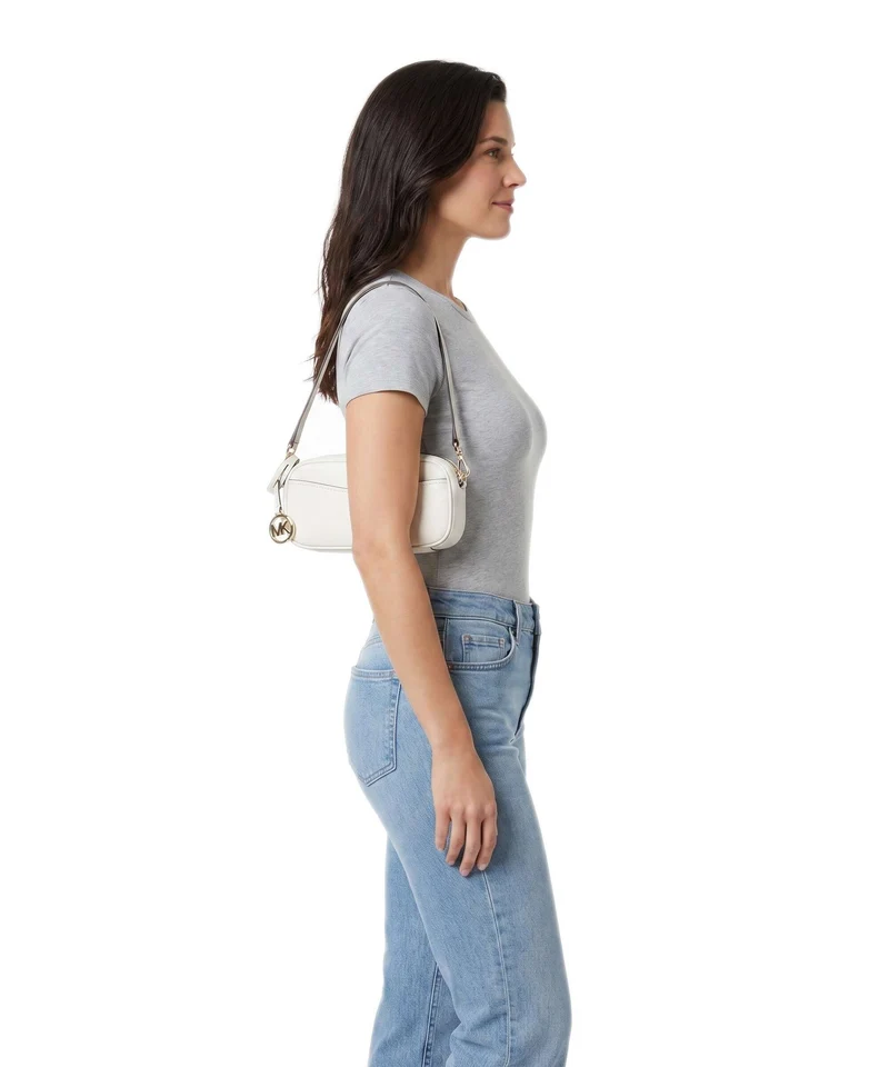 Michael Kors May Small Sac porté épaule eggshell