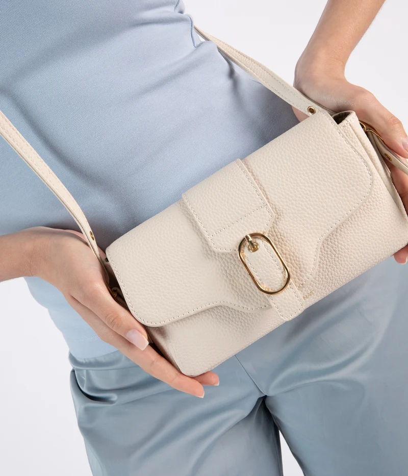 ISABELLE SM Sac à bandoulière Vegan – Grain