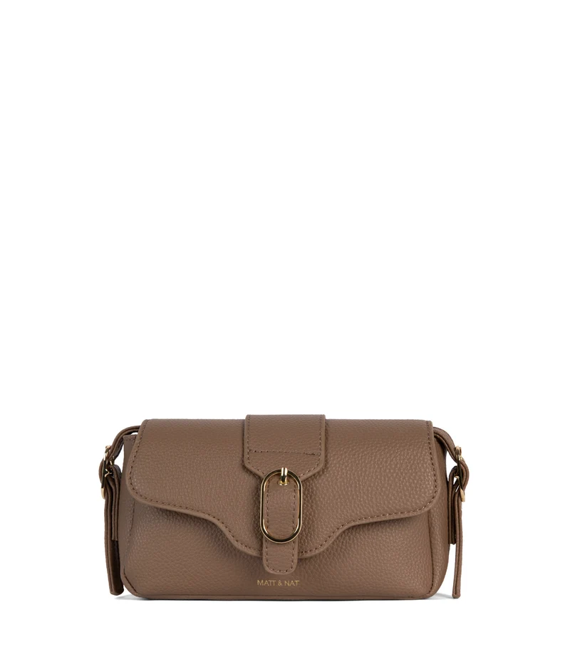 ISABELLE SM Sac à bandoulière Vegan – Grain