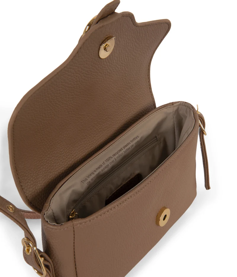 ISABELLE SM Sac à bandoulière Vegan – Grain