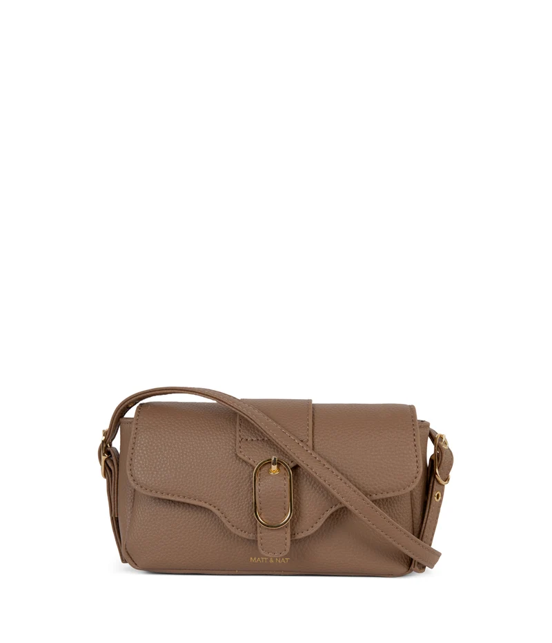 ISABELLE SM Sac à bandoulière Vegan – Grain