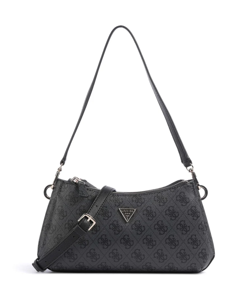Guess Noelle II Sac porté épaule coal logo