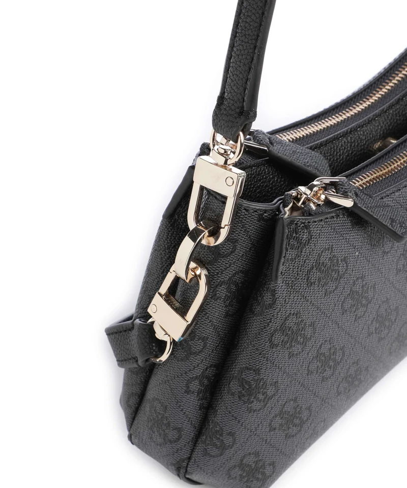 Guess Noelle II Sac porté épaule coal logo
