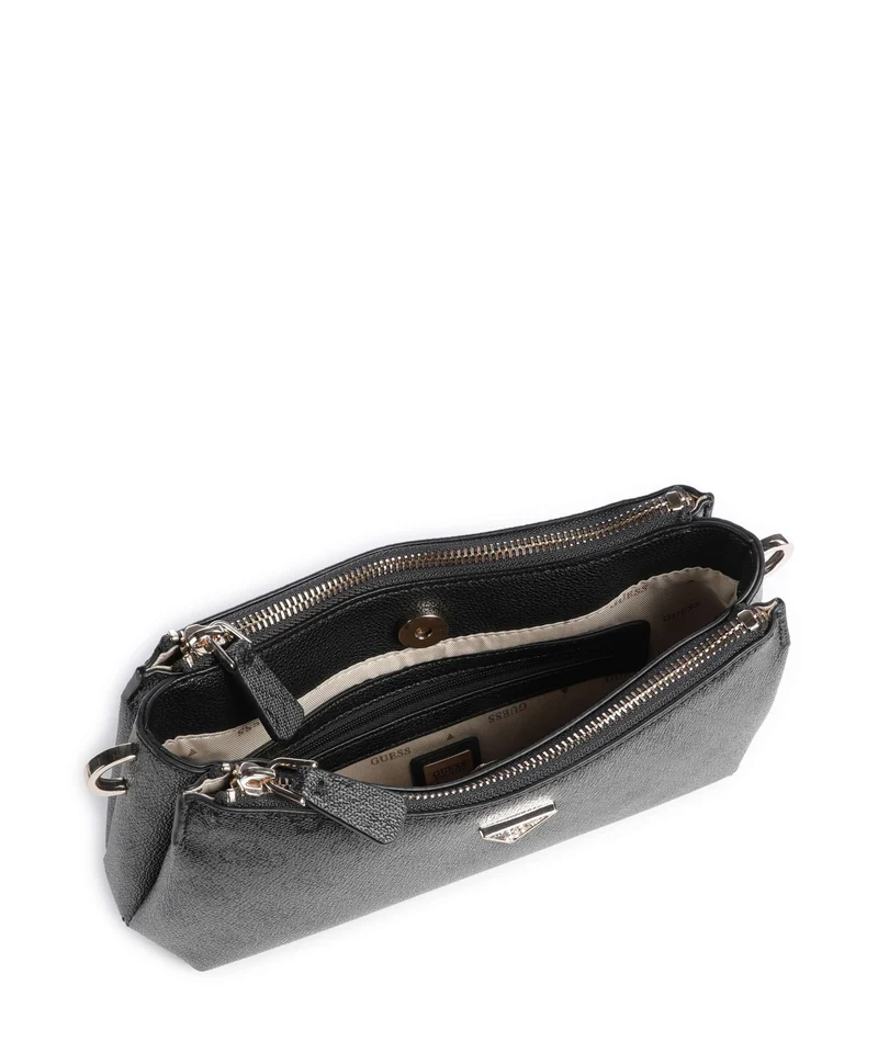 Guess Noelle II Sac porté épaule coal logo