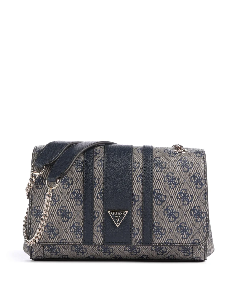Guess Noelle II Sac porté épaule midnight logo
