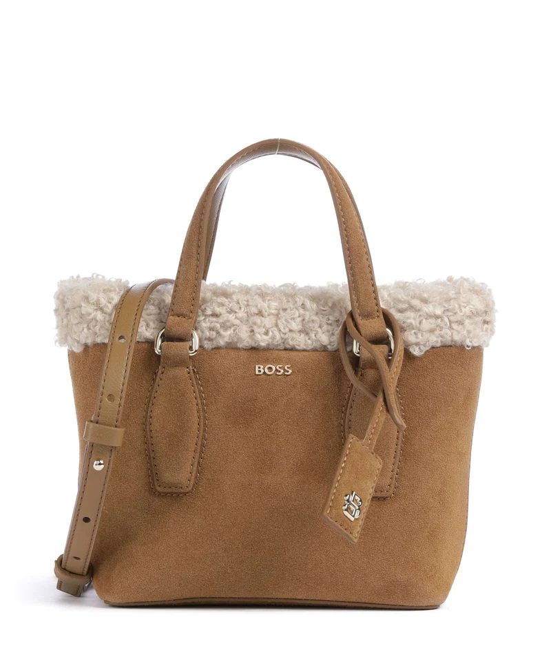 BOSS Sandy Mini Sac à main medium beige