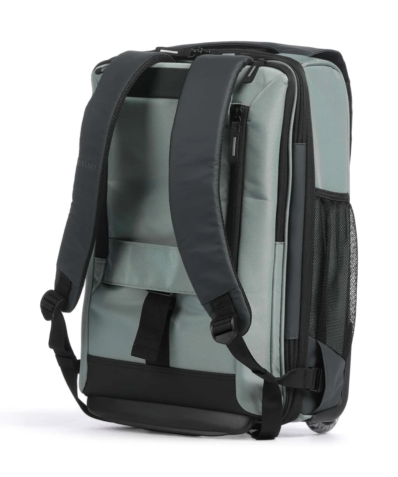 Delsey Paris Securflap Sac à dos à roulettes sage green