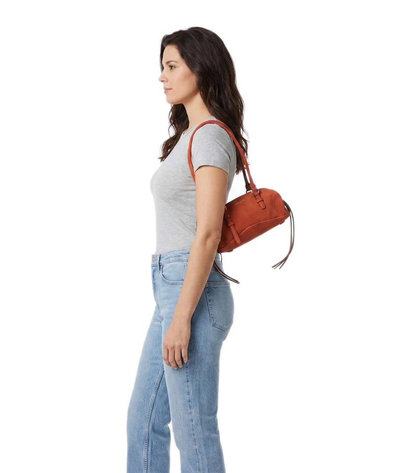 Liebeskind Capri Suede S Sac porté épaule red rock