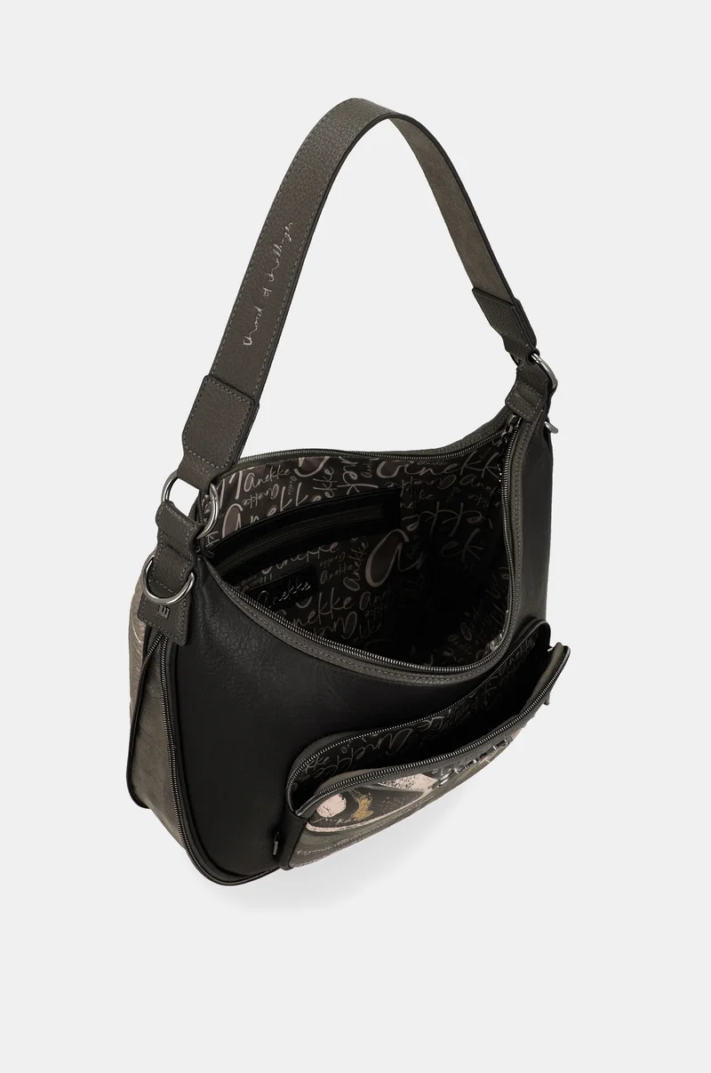 Sac porté épaule et bandoulière de taille moyenne Melody