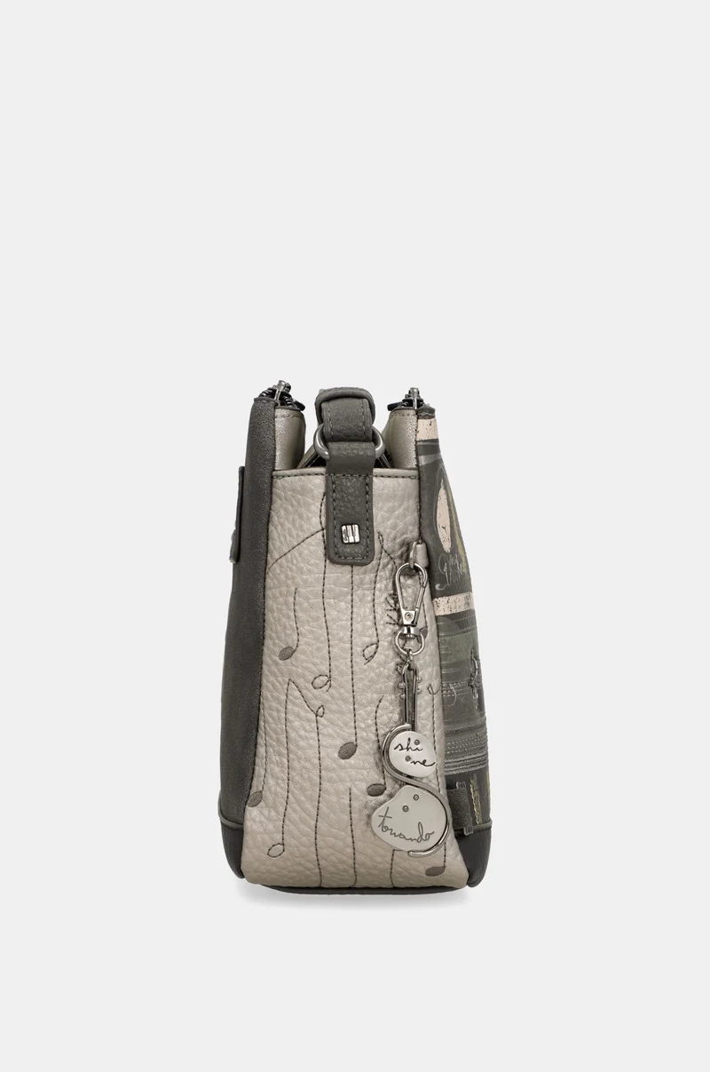 Sac à bandoulière carré de taille moyenne Melody