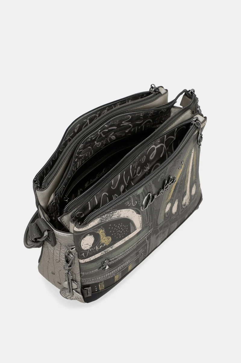 Sac à bandoulière carré de taille moyenne Melody
