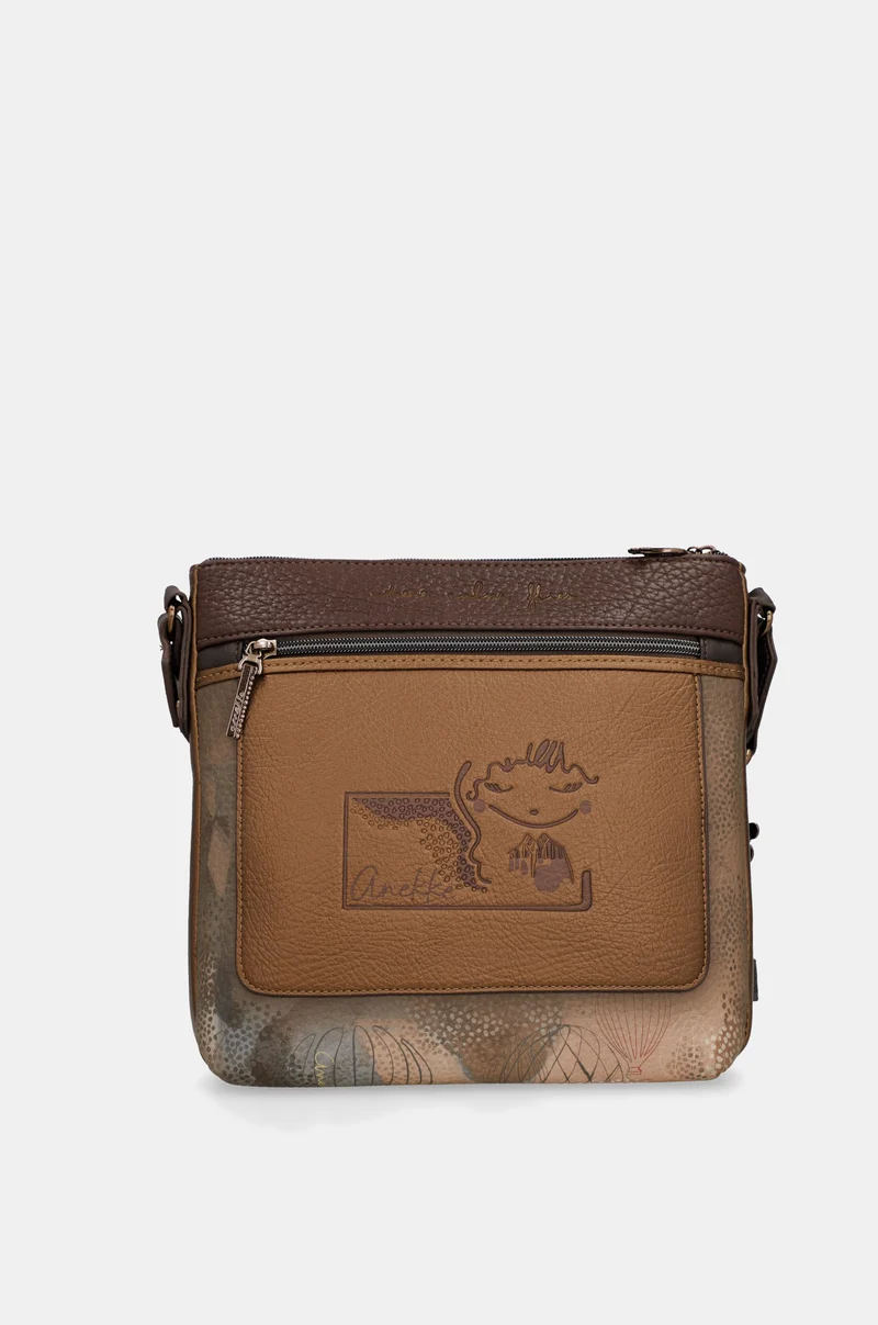 Sac à bandoulière carré Voyage