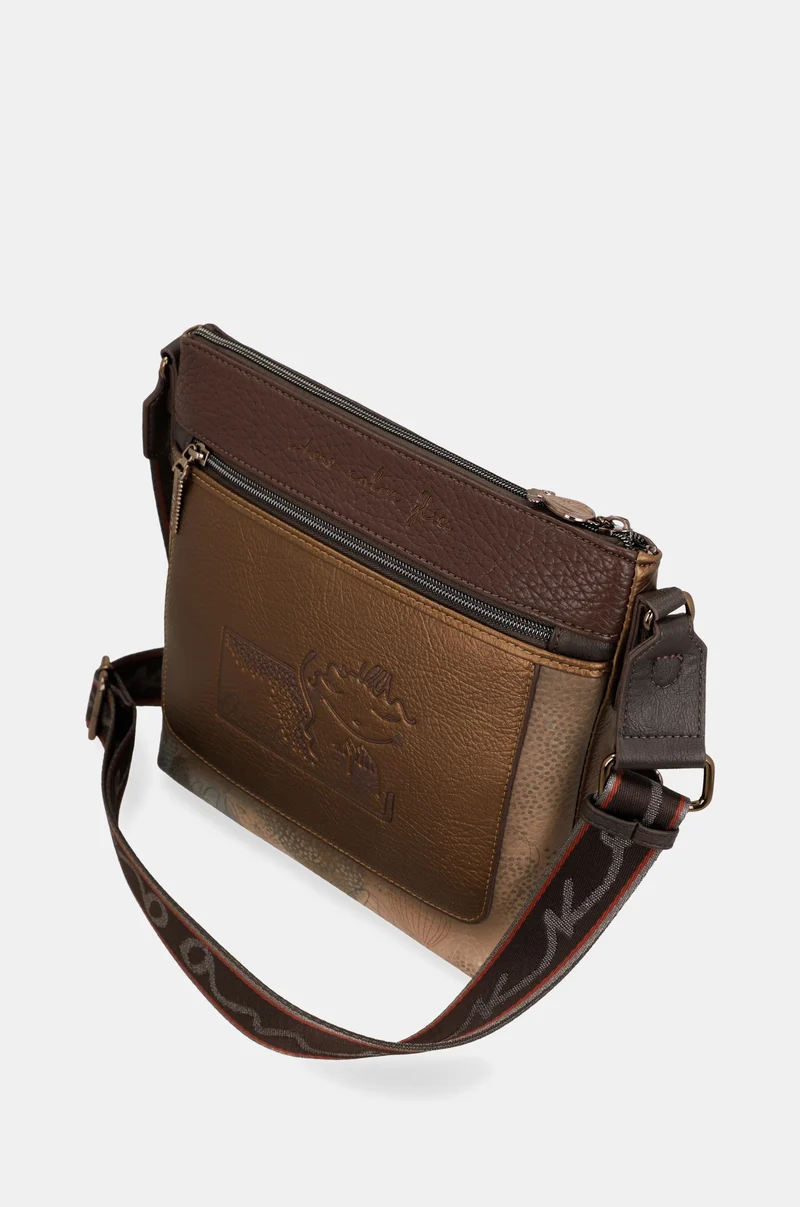 Sac à bandoulière carré Voyage