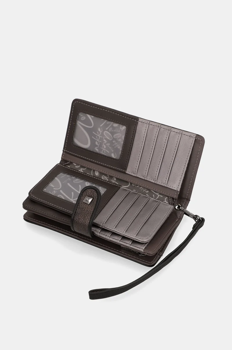 Grand portefeuille RFID Iron