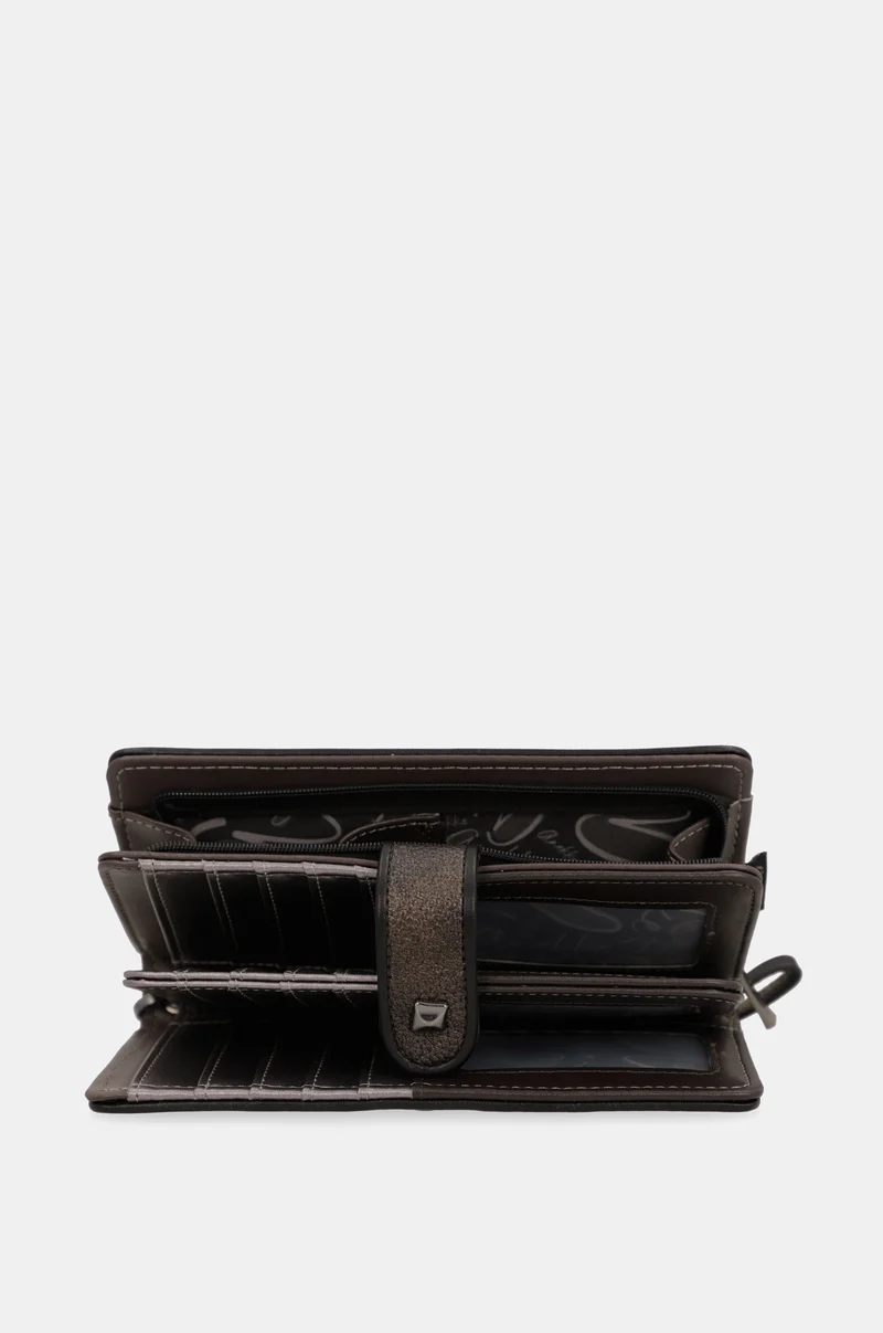 Grand portefeuille RFID Iron