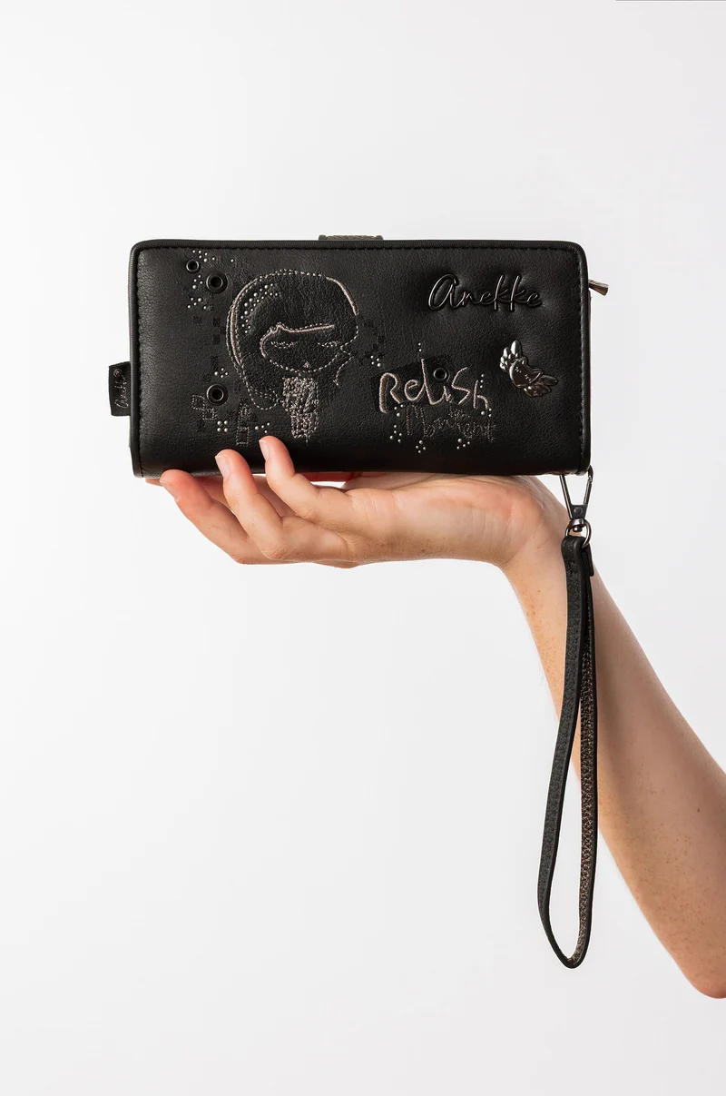 Grand portefeuille RFID Iron