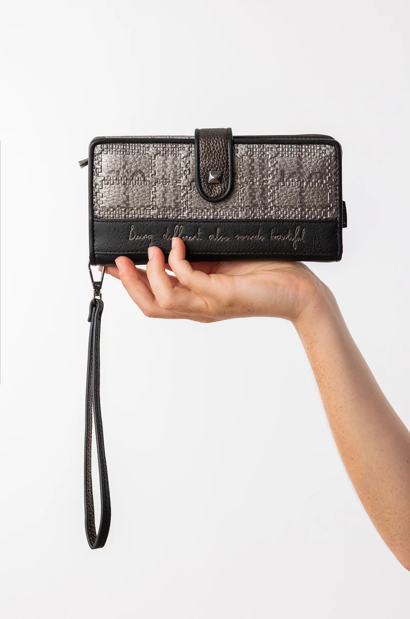 Grand portefeuille RFID Iron