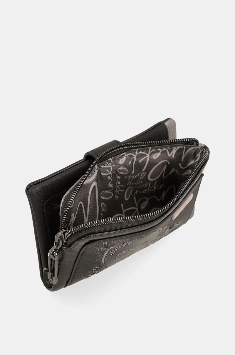 Portefeuille souple de taille moyenne RFID Iron