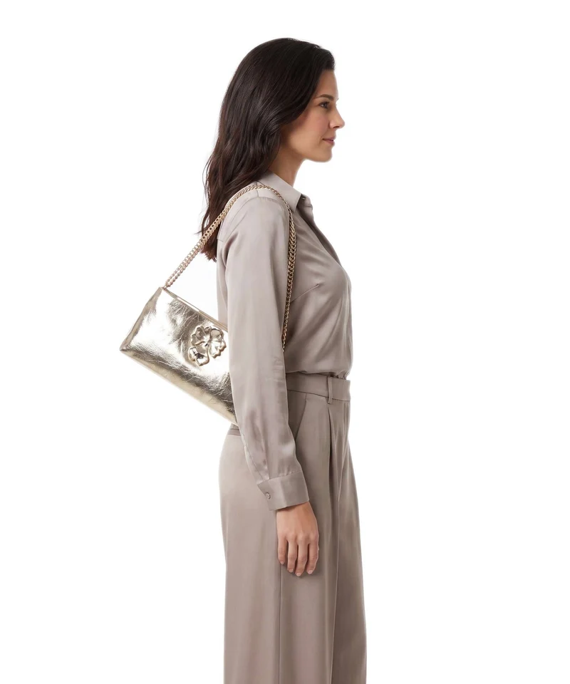 Steve Madden BMONDO Sac porté épaule gold