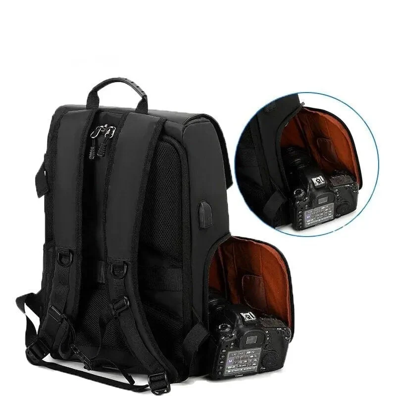 Sac à Dos Photo Professionnel | Compartiments Multiples Port Usb