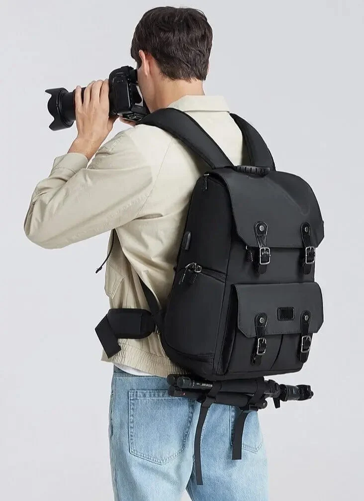 Sac à Dos Photo Professionnel | Compartiments Multiples Port Usb