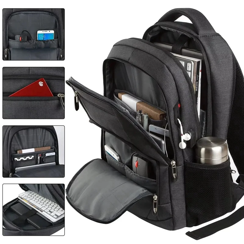 Sac à Dos Pc Professionnel | Compartiment 18 Pouces Sécurisé